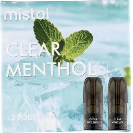 mistol カートリッジ CLEAR MENTHOL（2個入り）